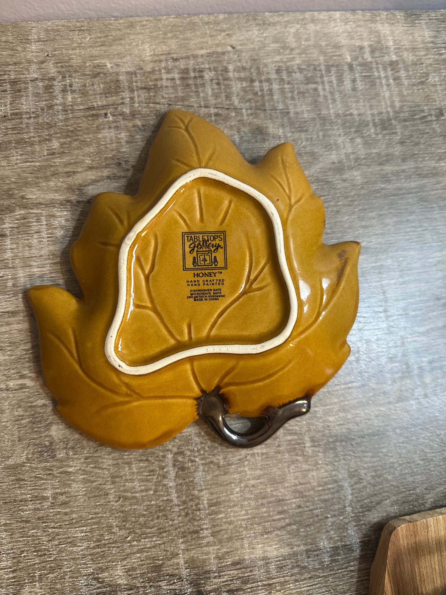 Handcrafted Leaf Dish