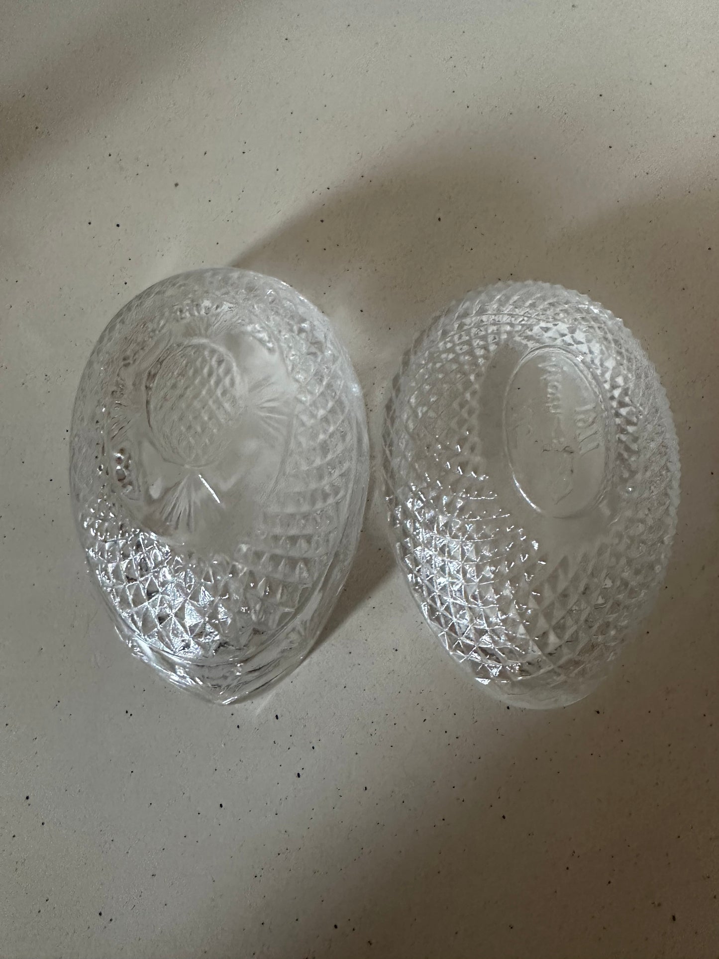 Glass Egg by Avon 1977