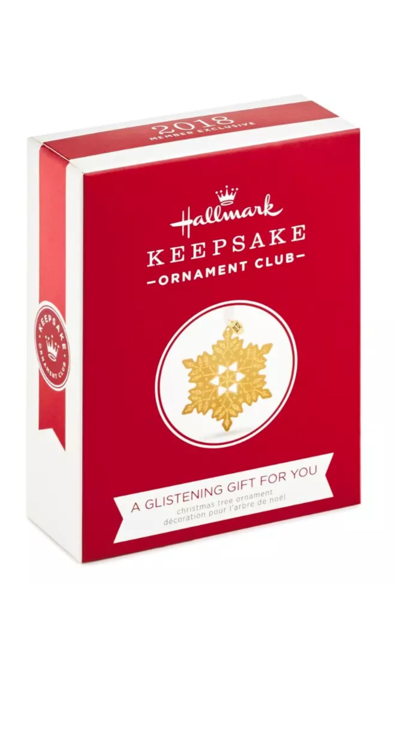 Hallmark Keepsake A Glistening Gift for You 2018
