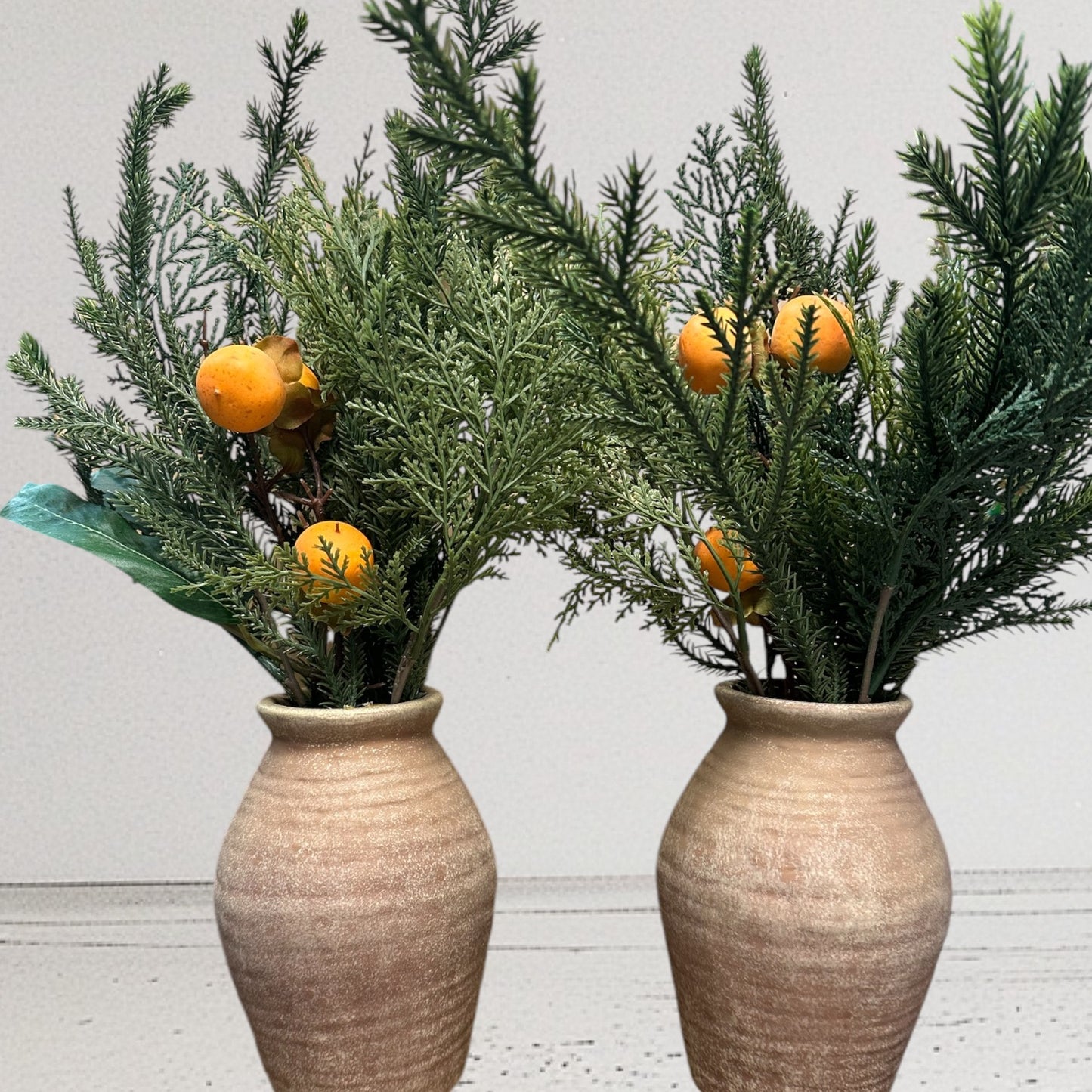 Greenery w/ PERSIMMON
