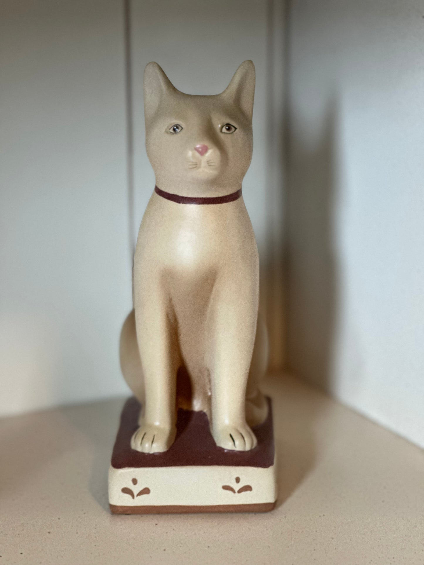 The Bombay Co 8” Resin Cat Figurine