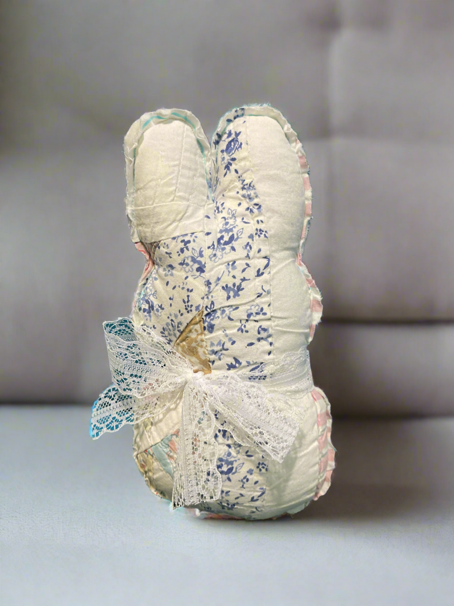 Patchwork Sitting Bunny