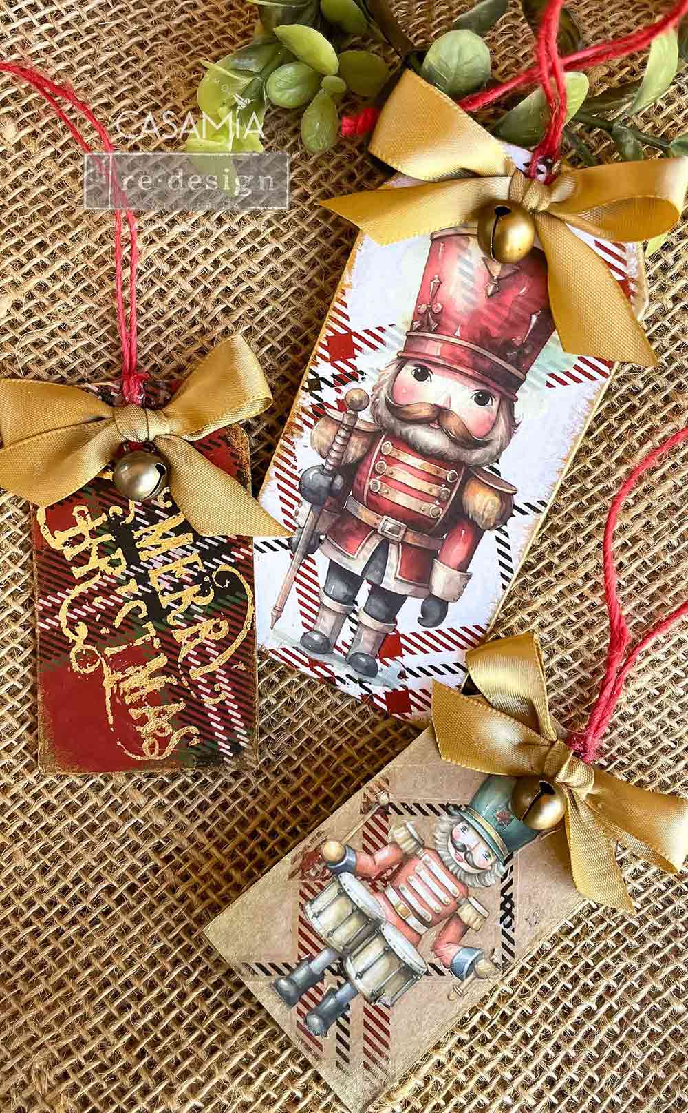 Small Transfers – Nutcracker Christmas – 3 sheets, 6″x12