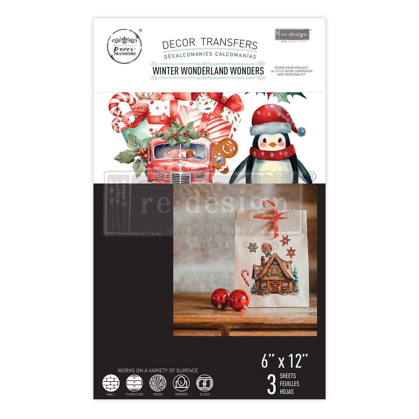 Small Transfers – Winter Wonderland Wonders – 3 sheets, 6″x12″