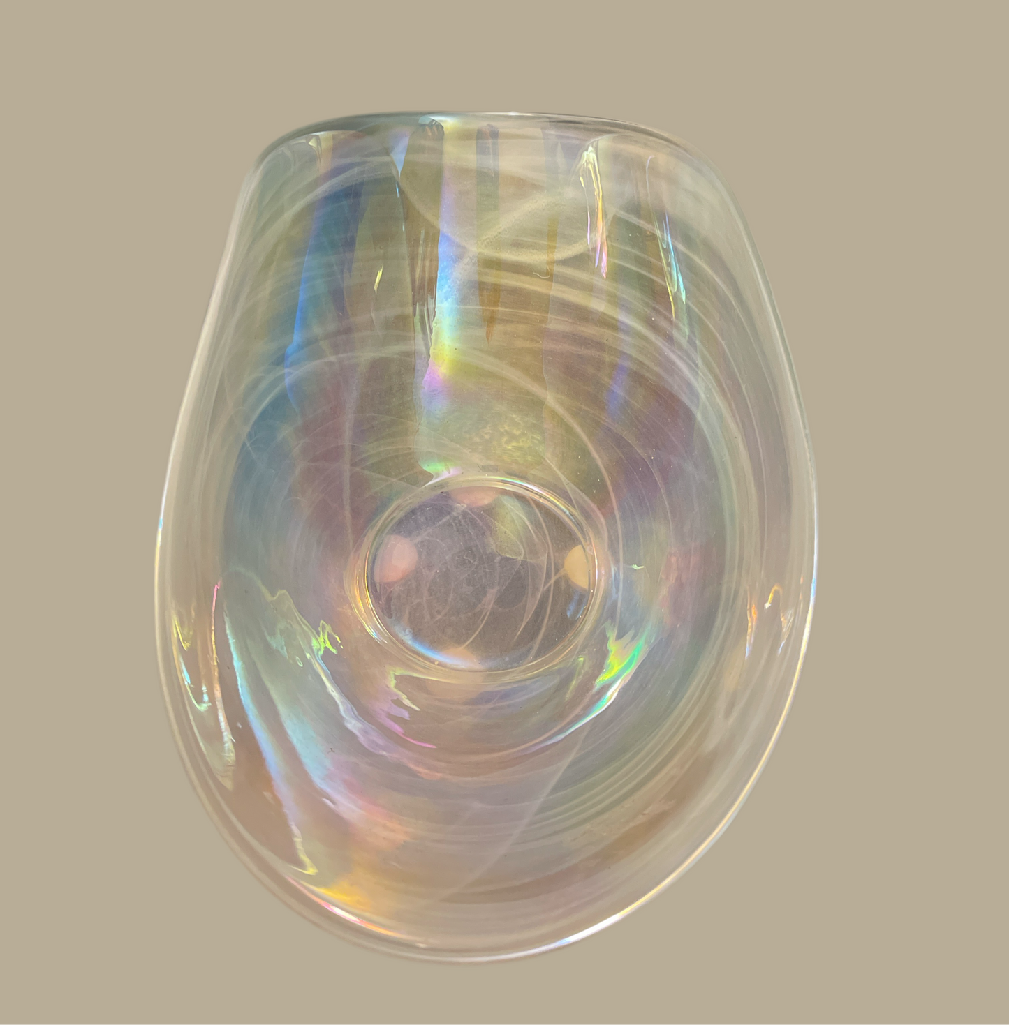 Opalescent large bowl
