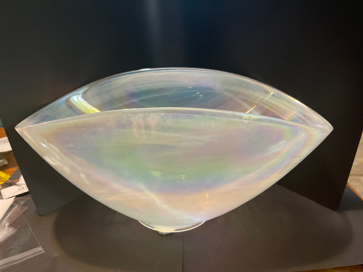 Opalescent large bowl