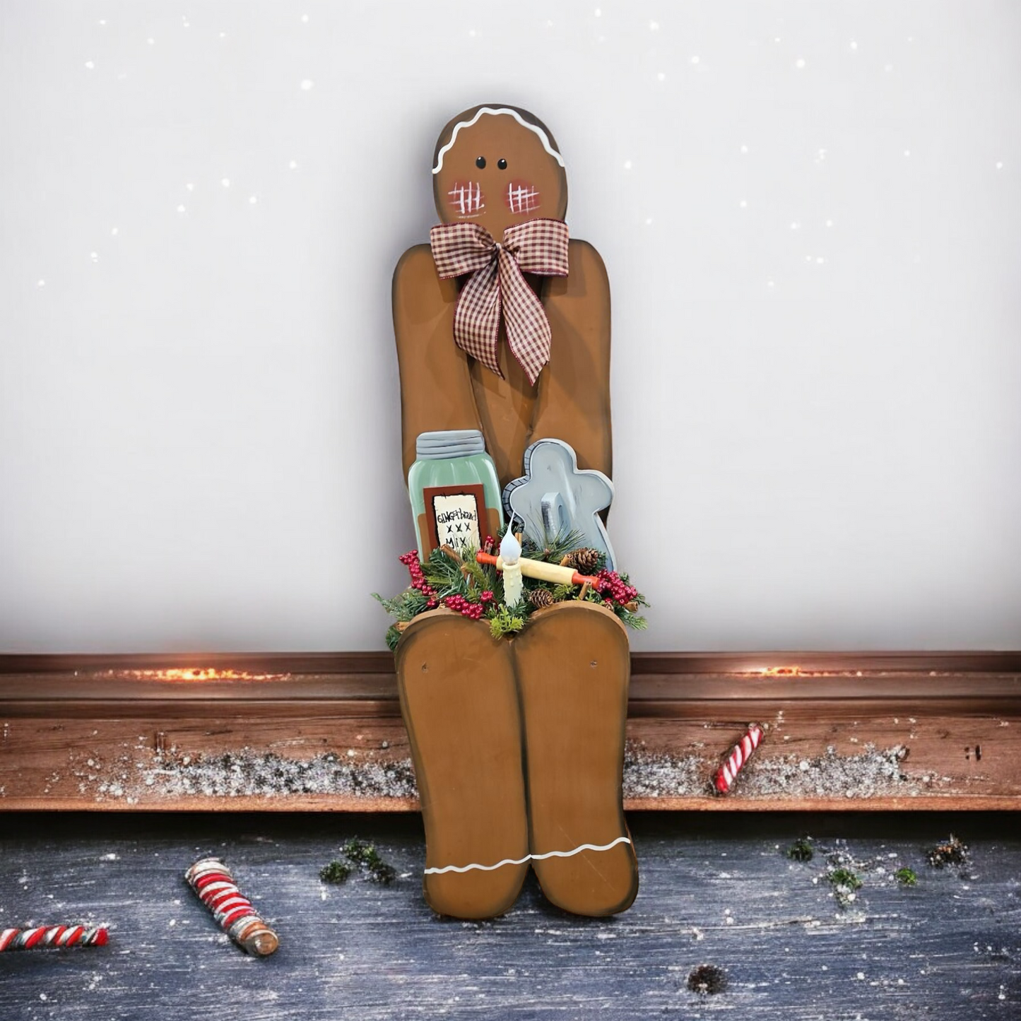 Gingerbread Shelf Sitter