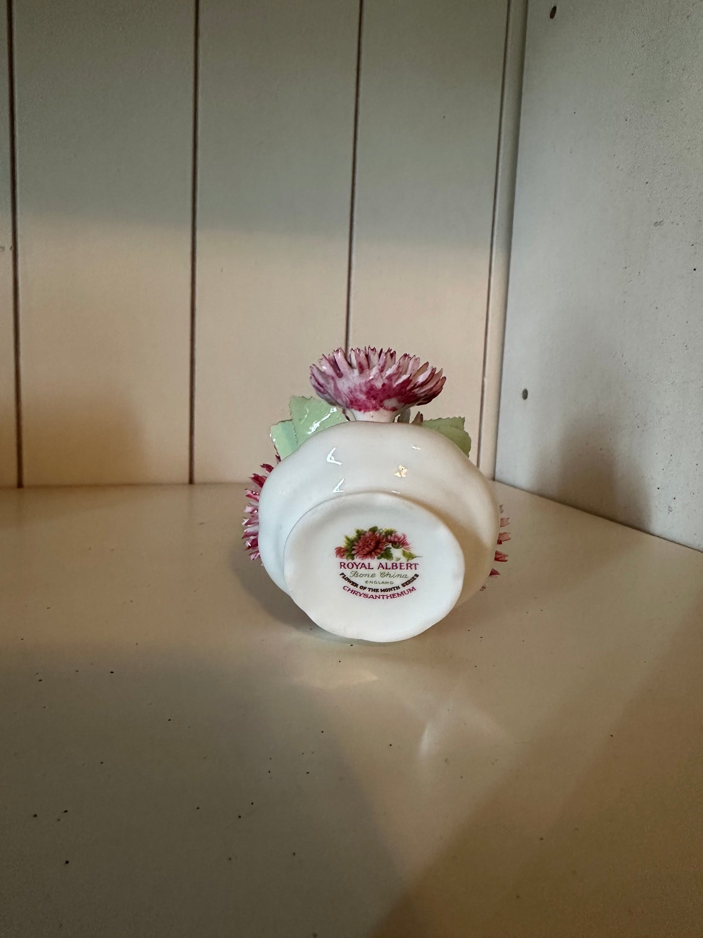 Vintage Royal Albert Porcelain Flowers, Chrysanthemums