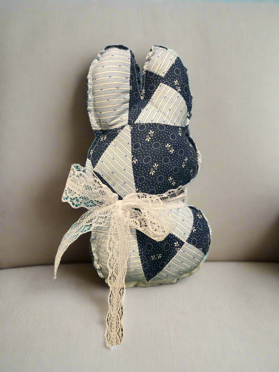 Patchwork Sitting Bunny