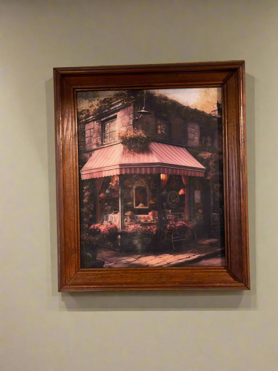French Cafe Art