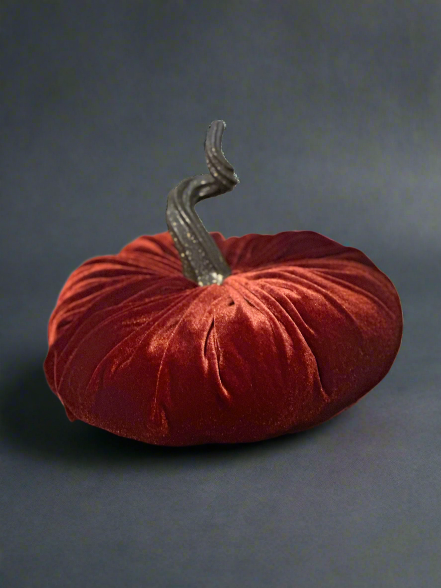 Velvet Plush Pumpkin