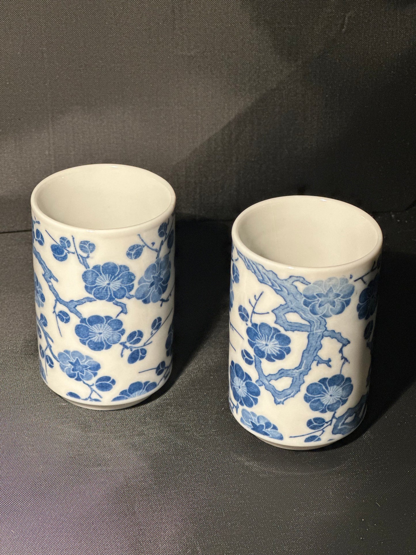 Vtg Japan Tall Tea Saki Cups (Set Of 6)