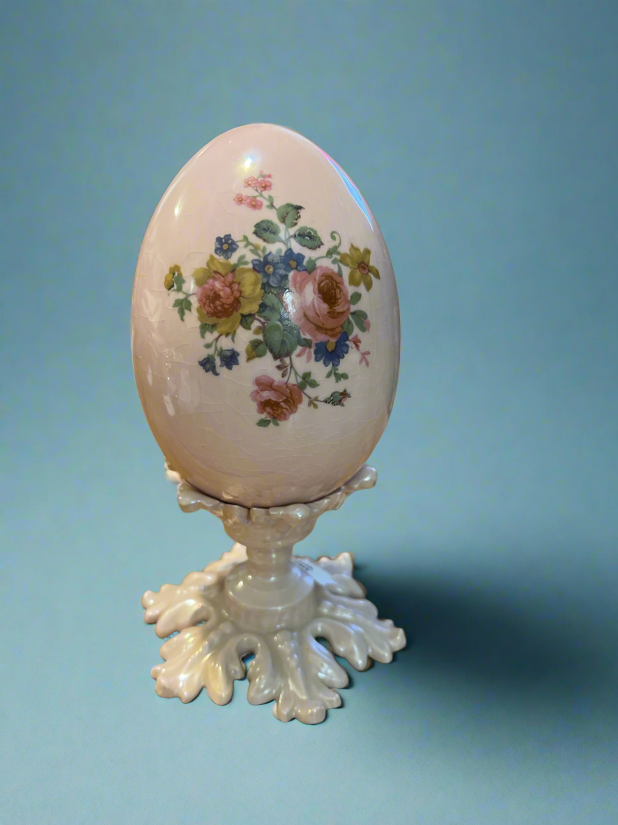 Vintage Egg on stand