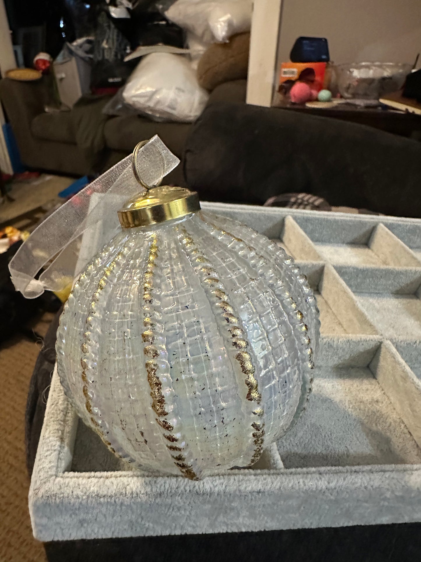 Gold Beaded Paint
