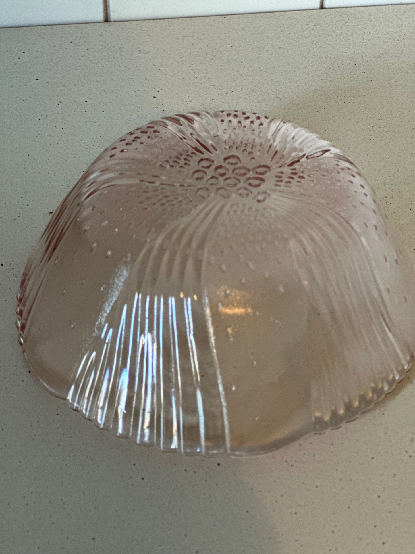 Pink Glass Bowl