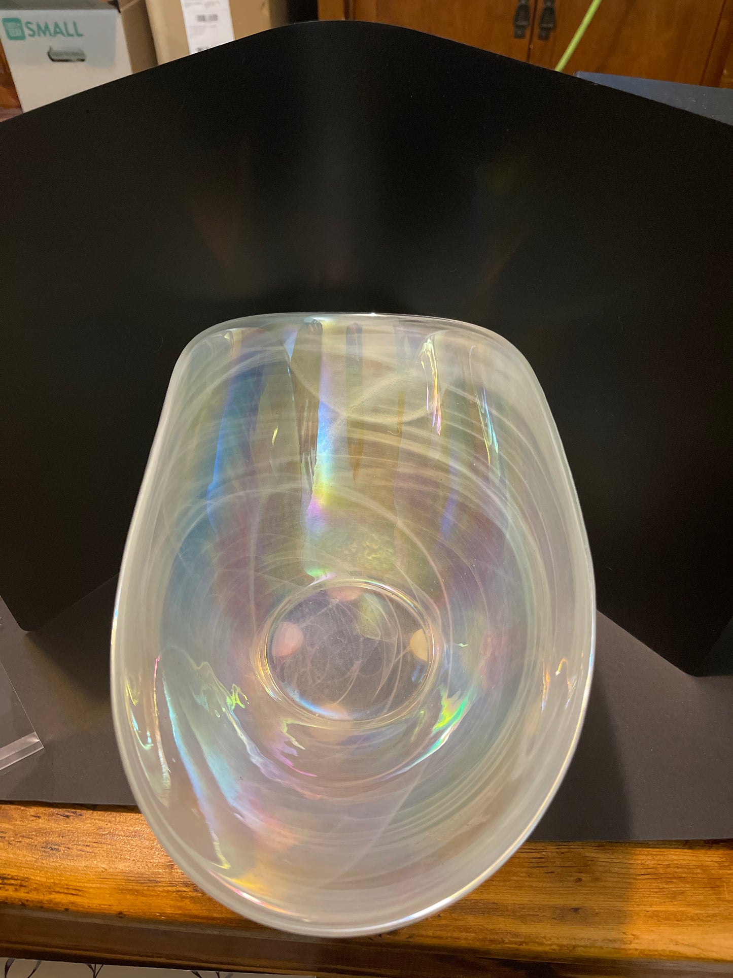 Opalescent large bowl