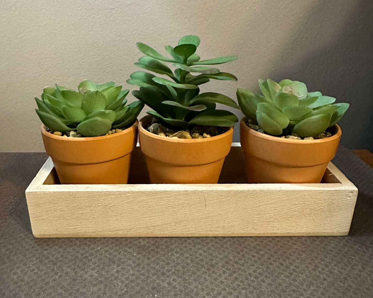 Mini Faux Succulents