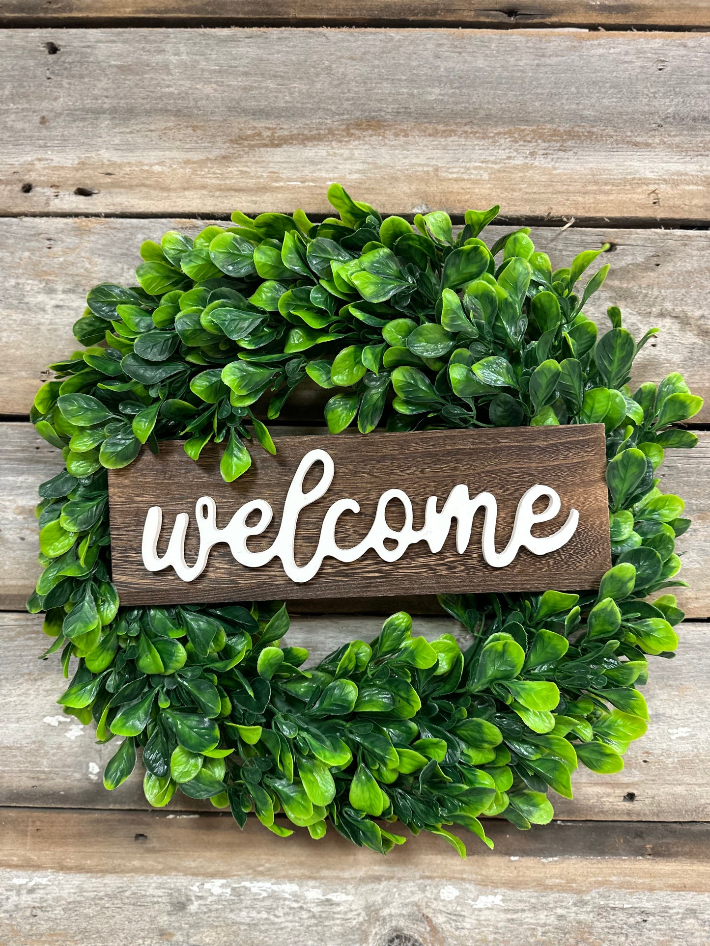 Boxwood wreath