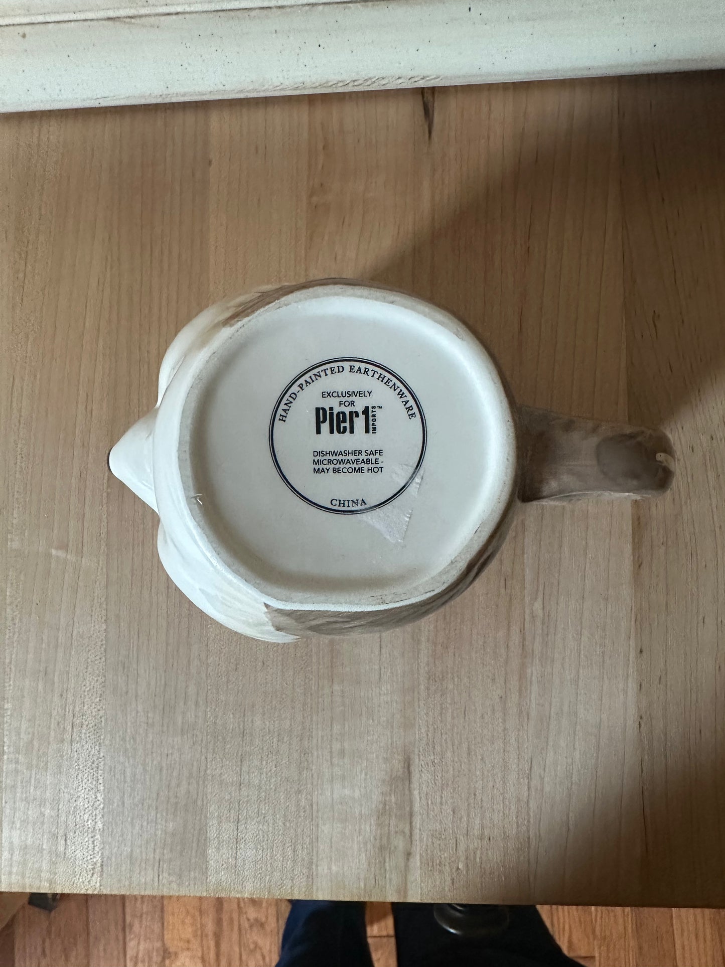 Pier 1 Hand-painted Chipmunk Coffee/Tea Mug