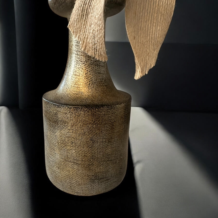 Candleholder Tall Gold
