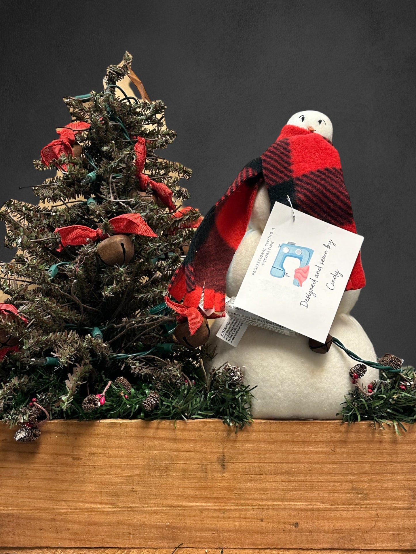 Large box snowman & Tree