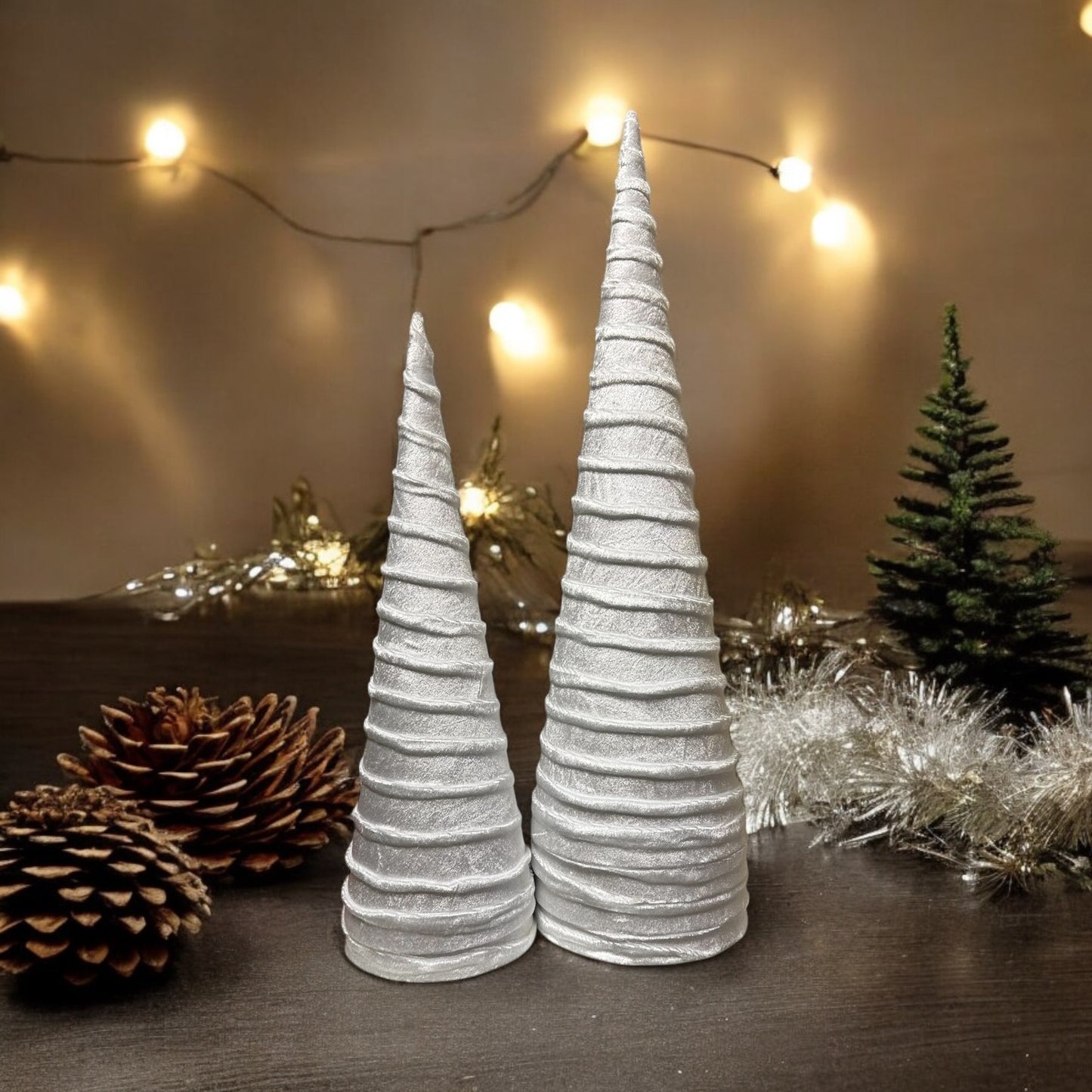 White Velvet holiday trees