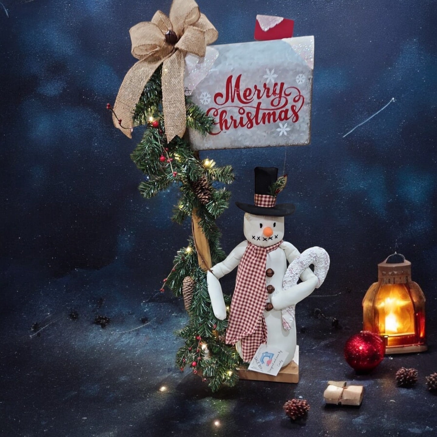 Snowman @ the Mailbox