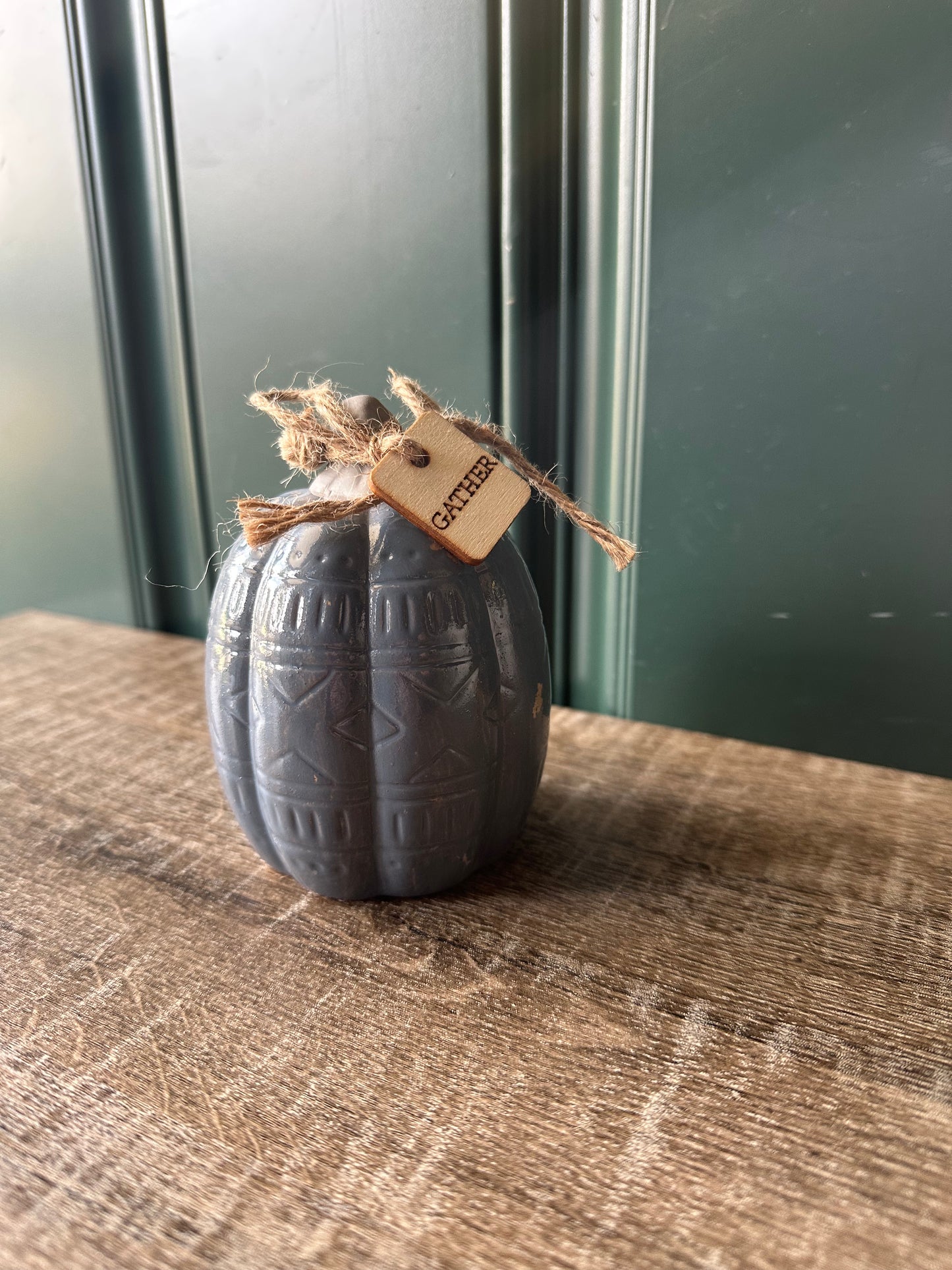 Blue “gather” Pumpkin