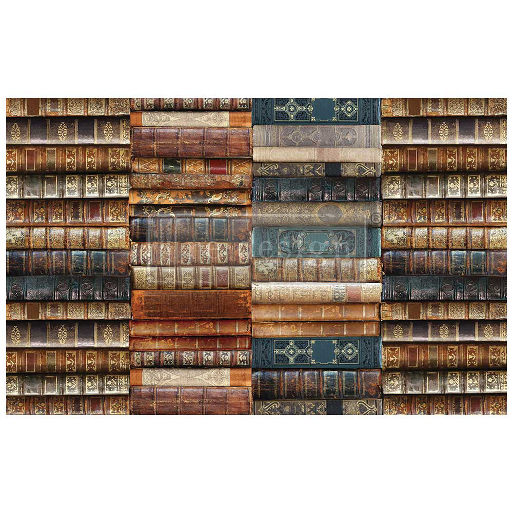 Bibliophile Decoupage Decor Tissue Paper