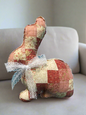 Patchwork Sitting Bunny