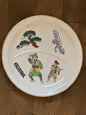 Castle Vintage Hand Painted Plate