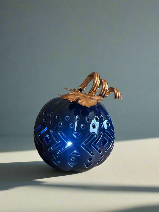 Blue & Copper Light Up