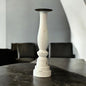 Candleholder Tall Chippy White