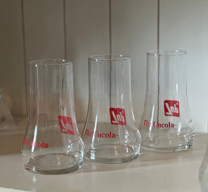 7up "The Uncola Glasses" Vintage