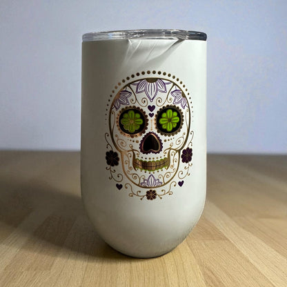 Tumbler Skull/White
