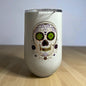 Tumbler Skull/White