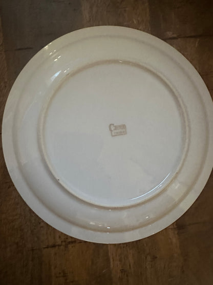 Castle Vintage Hand Painted Plate