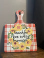 Thankful Decorative Cutting Board