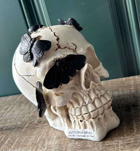 BUTTERFLY SKULL