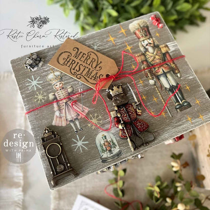 Small Transfers – Nutcracker Christmas – 3 sheets, 6″x12