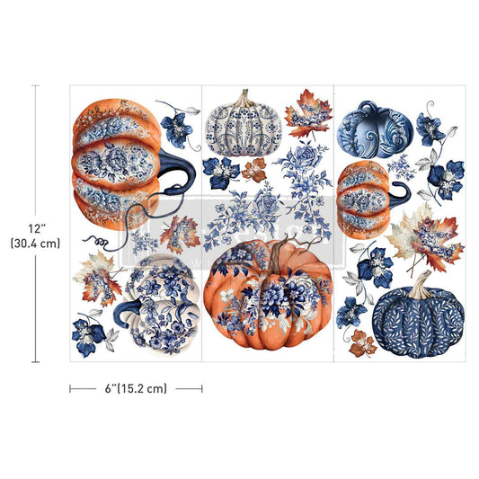 Small Transfers – Pumpkin Patch Galore – 3 sheets, 6″x12″