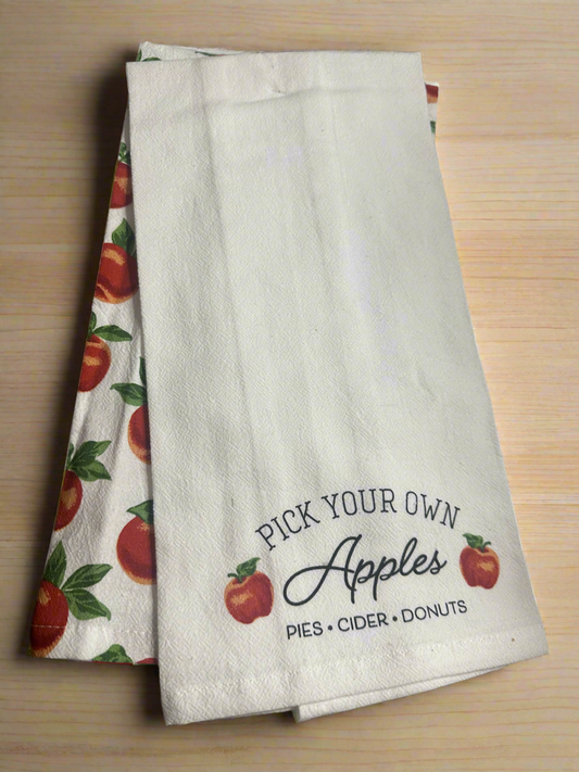 Kitchen towels /apples
