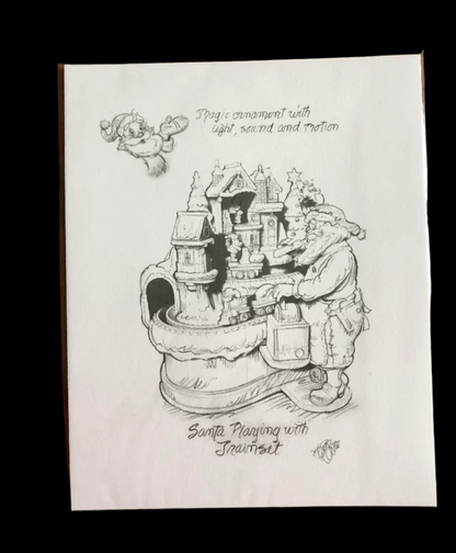 Hallmark Sketch Print