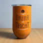 Tumbler Drink or Treat Orange