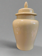 Yellow Ceramic Jar