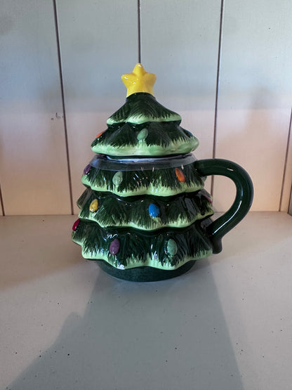 Mr. Christmas Nostalgic Tree Mug w/ Lid