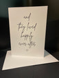 Happy Anniversary Card