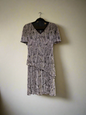 Connected Apparel Layer Dress with Short Sleeves. Size 8