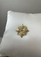Vintage Gold Tone Snowflake broach