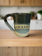 Pottery coffee cup “Gramps”